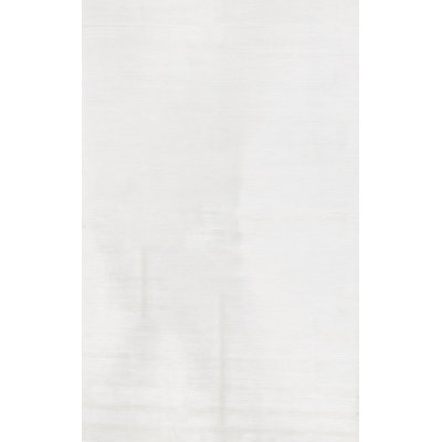 Hand-Knotted High-Quality White Area Rug