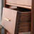 Modern simple black walnut bookcase-110944939