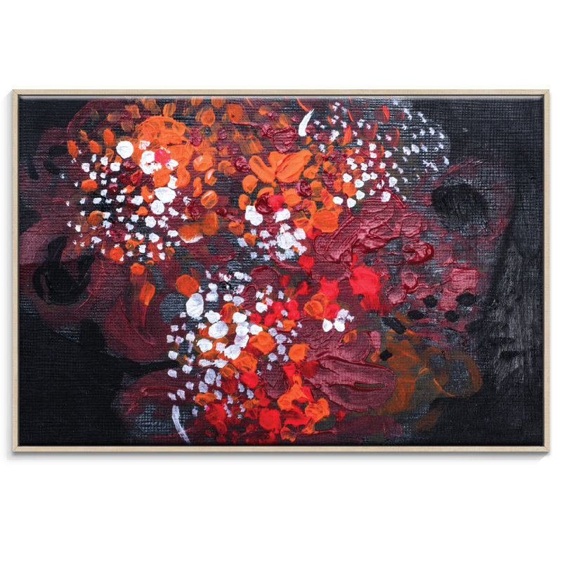 Amanda Morie - Painting on Canvas, 51cm H x 76cm W, Timber Floater Frame