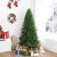 Sapin de Noël artificiel traditionnel avec base en métal durable et sapin réaliste-184773413