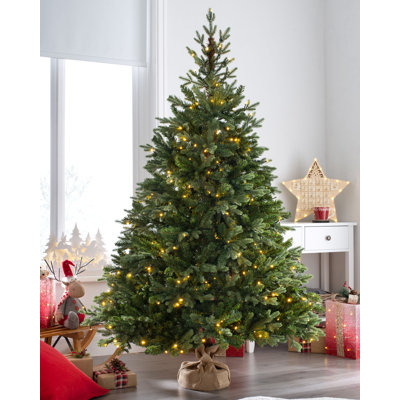 Norway Lighted Artificial Spruce Christmas Tree