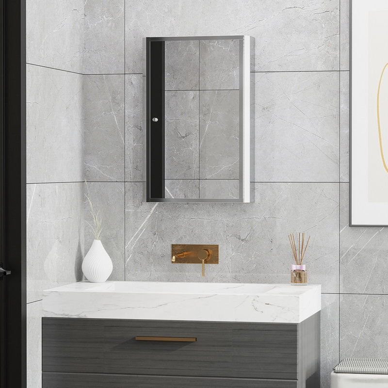 Rangement mural pour salle de bain