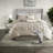 Elegant 7 Piece Bedding Sets, Polyester King Tufted Modern Bedroom