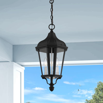 Anguel 2 - Bulb 18.5" H Outdoor Hanging Lantern