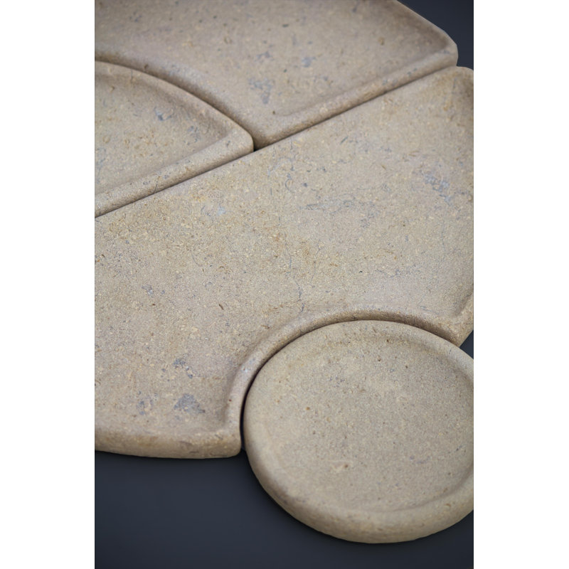 Limestone Platter, Greige