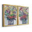 «Garden P pièces I», ensemble de 2 reproductions d'art sur toile encadrées-2095018388-2095018377