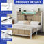 Lit plateforme avec rangement Farmhouse-862907137-864959590