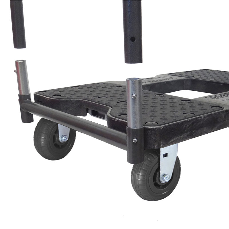 Chariot poussoir Snap-Loc 1 600 Lb Black-Ops E-Track, Noir