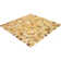 Mingles 0.6" x 0.6" Glass Mosaic Grid Wall & Floor Tile