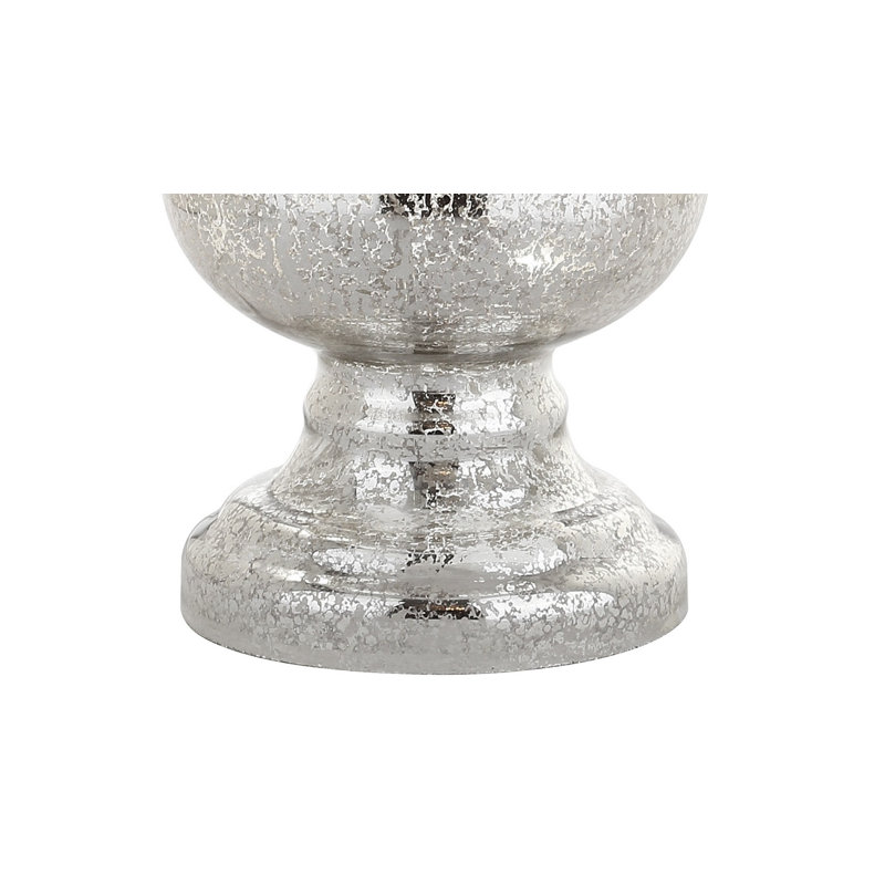 Keesler Glass Table Lamp, Mercury Silver