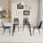 5 - Piece Rectangle Glass Dining Set-1409891156-1409891154