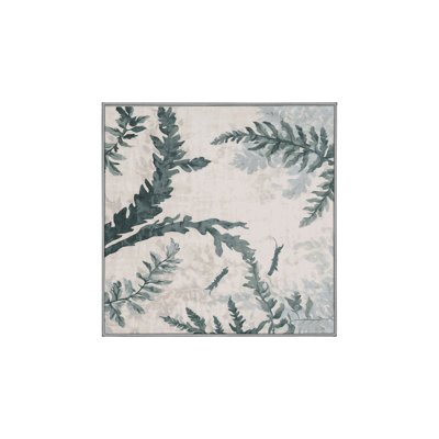 Machine Washable Gray Area Rug