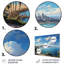 California Seascape I - impression sans cadre sur métal-92739056