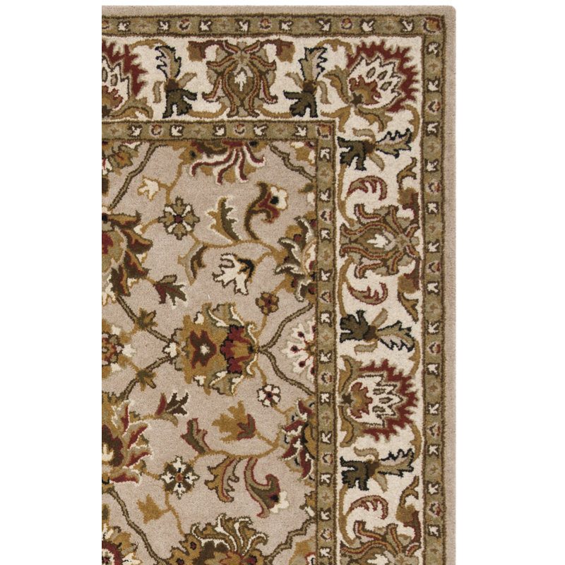 Tapis oriental en laine touffeté à la main Gorham, Rectangle 7 pi 6 po x 9 pi 6 po