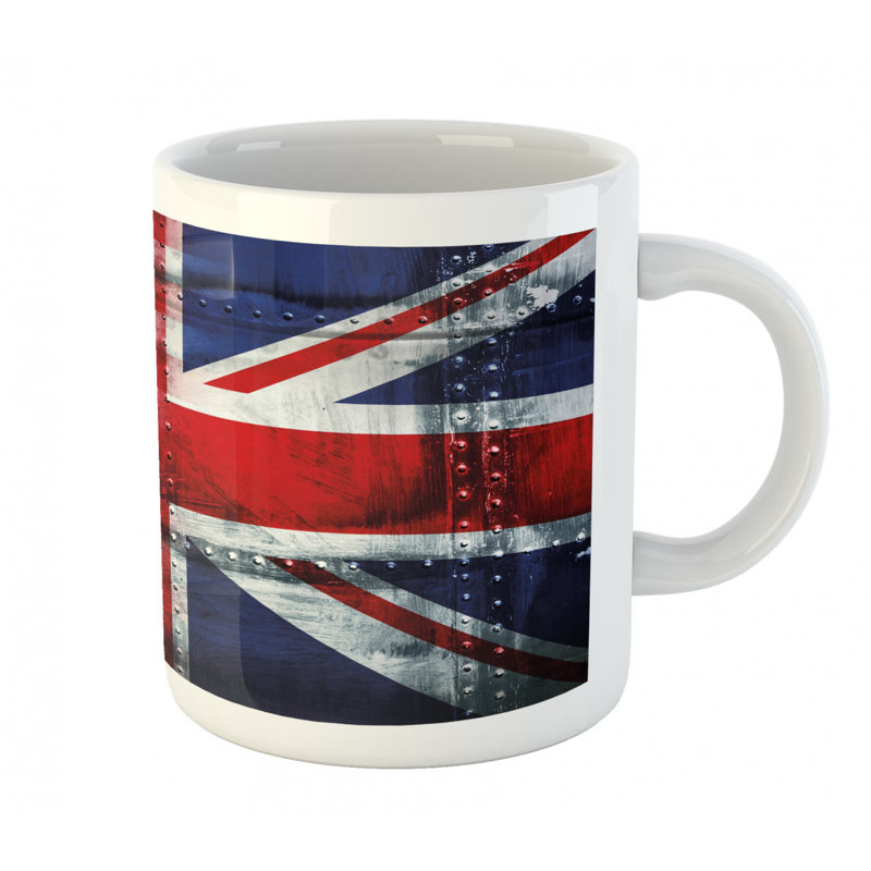 Grande tasse à café union jack