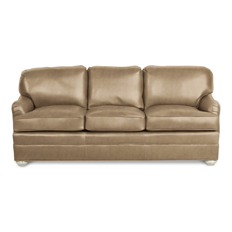 East Lake 82.5" Sofa, Wrenn, Ziggy Dune Genuine Leather