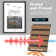 4Pcs 94.5'' x 7.9'' Acoustic Wood Wall Paneling,3D Decorative Soundproof Slat Panels (20.73 sq.ft./Case)