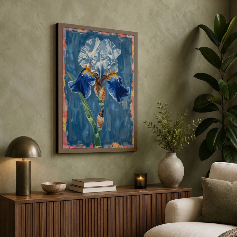 Print, 36x24 - 91.4 x 61.0 cm, Ochre Border