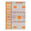 Southwestern Area Rug in Light Blue