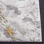 Tapis gris / doré à motif abstrait Linley-339180423