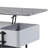 Grey And White Rectangular Coffee Table With Surface Spacious Storage Option Liftable Upper Area