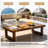 Rectangular Outdoor Coffee Table-115156150