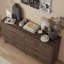 Commode à six tiroirs de style rustique-829729623