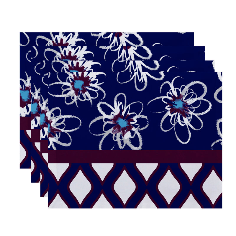 Napperon Trellis, Mauve