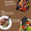 Ensemble d'ustensiles de cuisine 33 pièces avec pot à ustensiles Textiles Hub-98773739