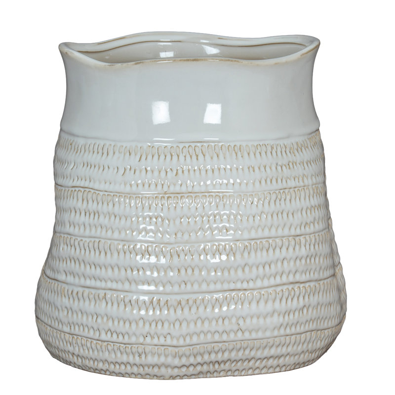 Catheline Handmade Ceramic Table Vase, 17cm H x 18cm W x 18cm D
