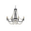 Percy 8 - Light Candle Style Empire Chandelier with Beaded Accents