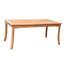 Ensemble repas 9 pièces teck luxueux Kyla-679297152-679303269