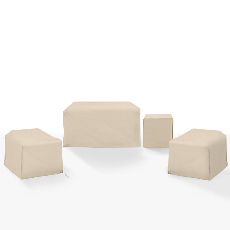 Furniture Covers Outdoor Conversation Set Cover, Tan