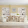Alayaa Performance Upholstered Armchair with Casters