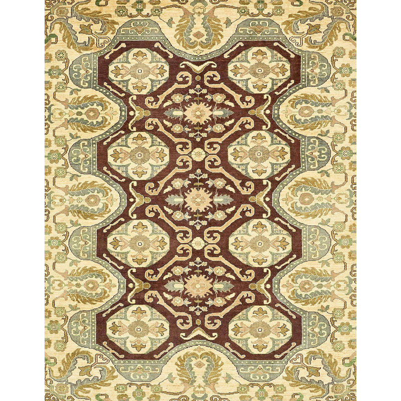 Tapis abstrait moderne 455, Rectangle 6 pi x 9 pi