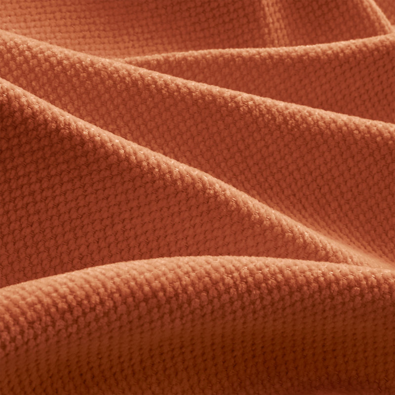 Canapé sans accoudoirs en chenille Flora - orange