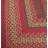 Burkleigh Farmhouse Braided Red Jute Area Rug-613396718
