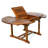  5-Piece Oval Extension Table Stacking Chair-1832280398