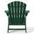 Altura Plastic Adirondack Chair with Ottoman Set-440759088