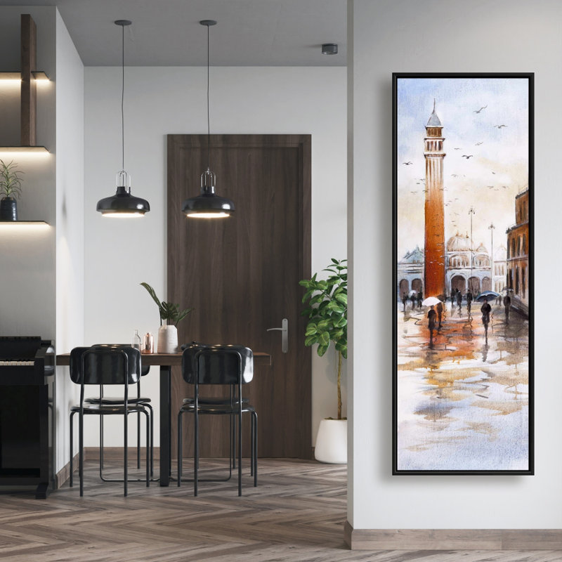 "La place Saint-Marc à Venise" sur toile