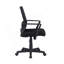 Chaise de bureau en filet, chaise de bureau en filet respirant à dossier moyen