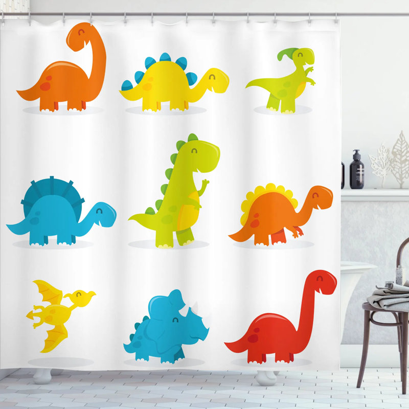 Shower Curtain with Hooks Included, 70" H x 69" W