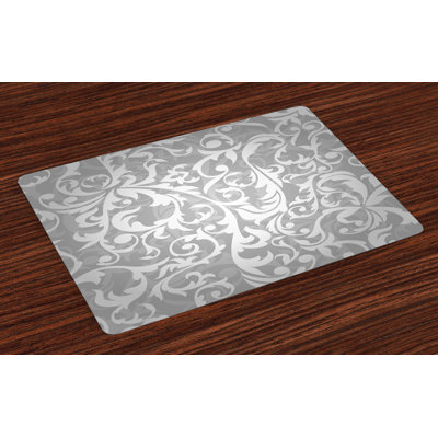Dillon Victorian Leaf Flowers Placemat