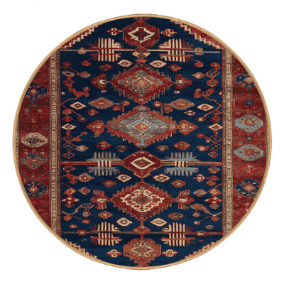 Machine Washable Turkish Brown Area Rug