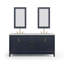 Elizabeth 72" Double Bathroom Vanity Set with Mirror-1208710750-1215016530
