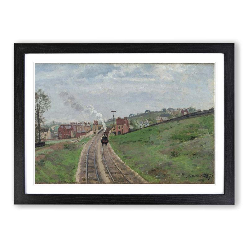 Camille Pissarro - Single Picture Frame Painting, Black