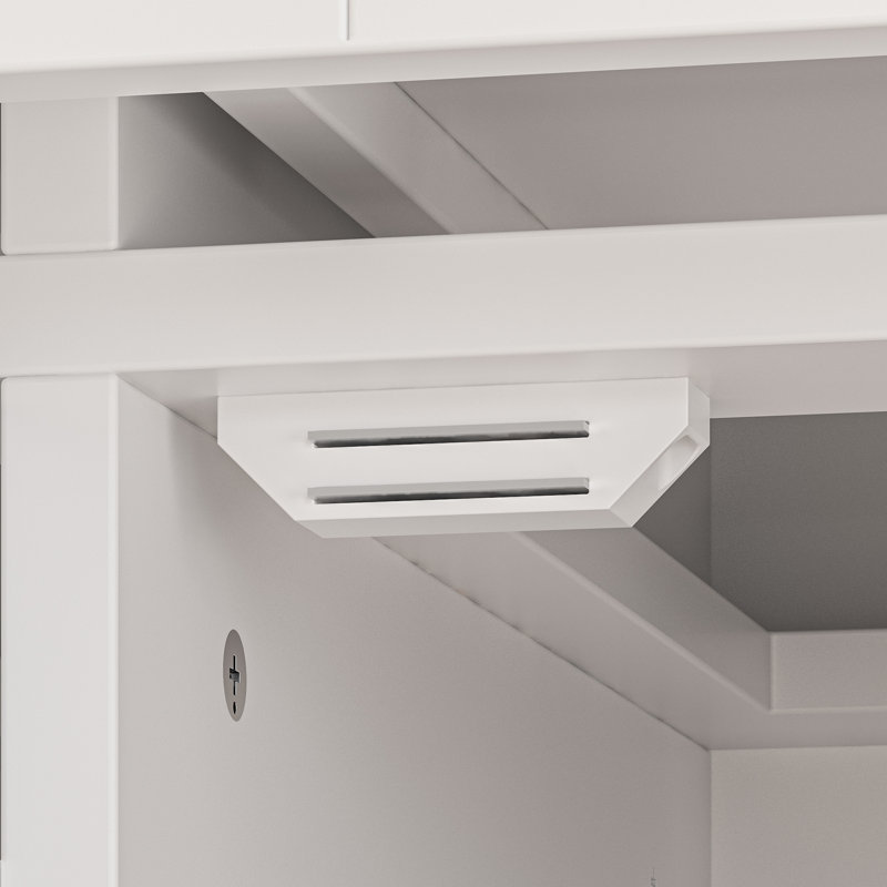 Mehriban TV Stand for TVs up to 65", White