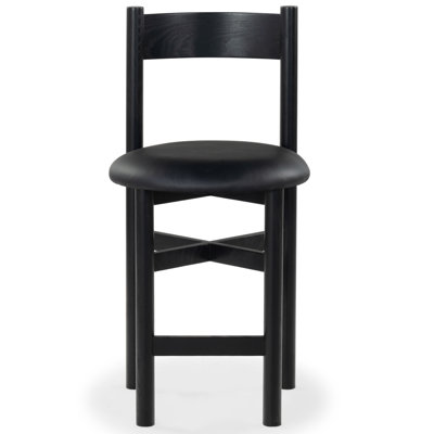 Zoyah Tayla Leather Counter Stool by AllModern Zoyah Tayla Leather Counter Stool by AllModern