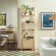 Transitional Narrow Bookshelf with Drawer on Bottom