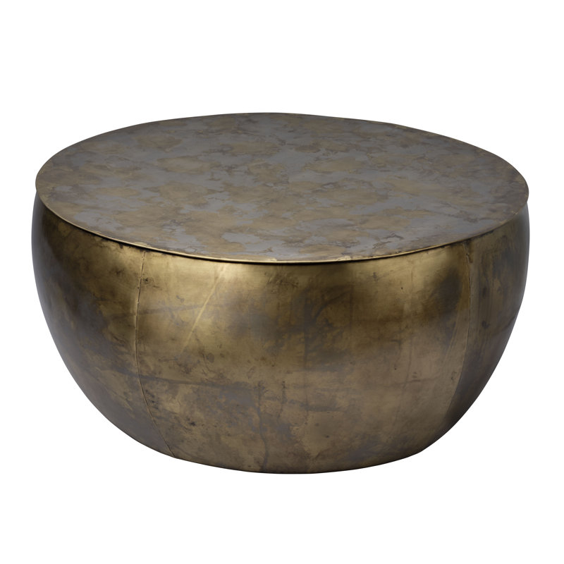 Aphrodite Iron Coffee Table, Gold